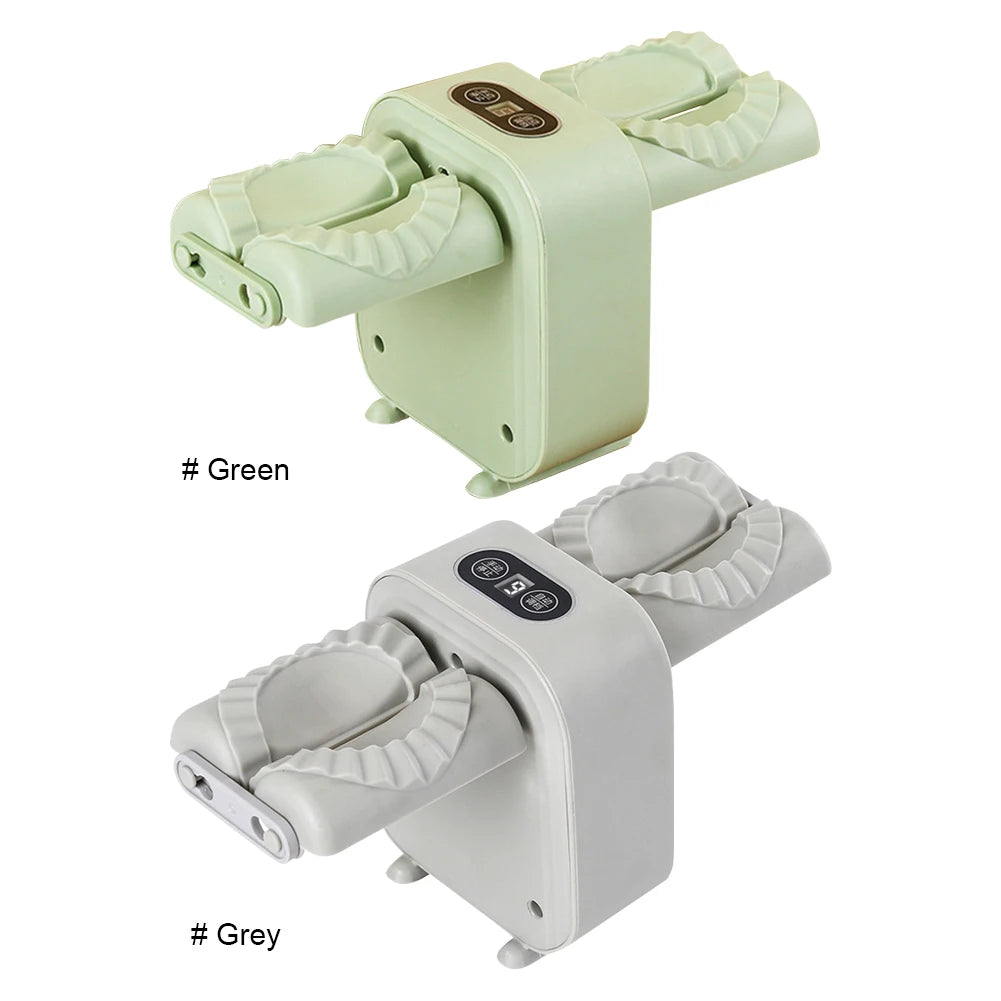Automatic Dumpling Maker Mould Machine Household Press Double Head Dumpling Making Mold Machine Empanadas Pierogi Kitchen Gadget