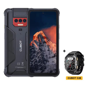 Cubot KingKong 8 Smartphone (6+6GB) RAM+256GB ROM 10600mAh Battery Dual LED Torch 48MP Rear Camera NFC Fingerprint Mobile Phone