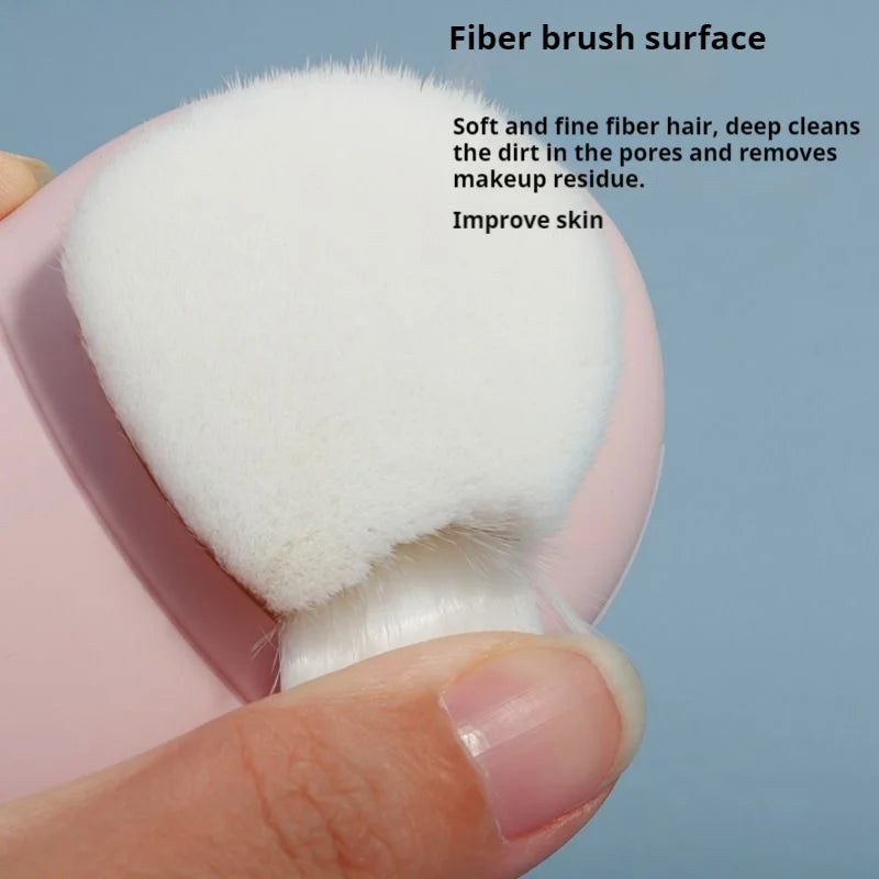 Silicone Facial Cleansing Brush Skincare Massage Tool Facial Deep Pore Skin Care Scrub Cleanser Double Sided Face Wash Brushes
