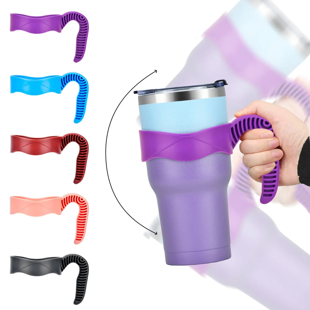 20/30oz Tumbler Handle Water Thermos Bottle Holder Travel Drinkware Holder Coffee Cup Portable Insulated Bottles Accessories - You Offer
