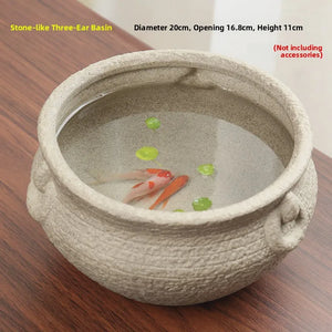 Large Size Cerc Tea Waing Basin Simulated Home Living Room Tea Cup Basin Tea House Coarse Cercs Tea Ceremony Accor...