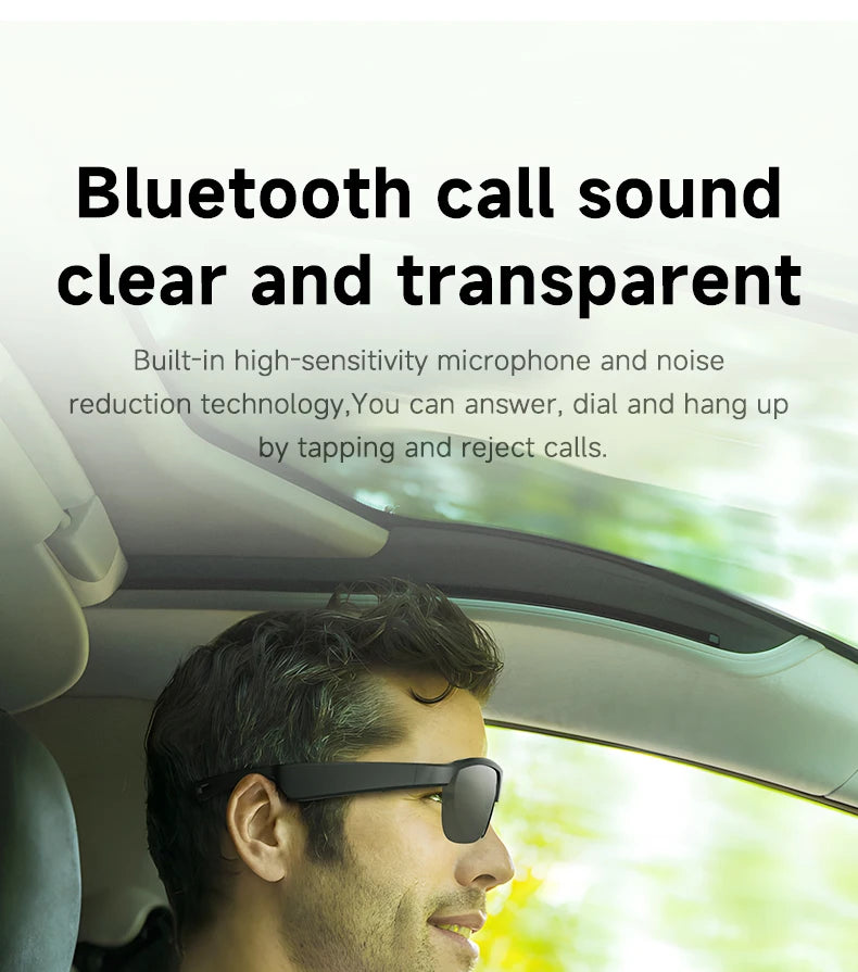 2025 New fashion smart glasses can be superimposed myopia glasses Bluetooth call music play Click to take photos for Android iOS