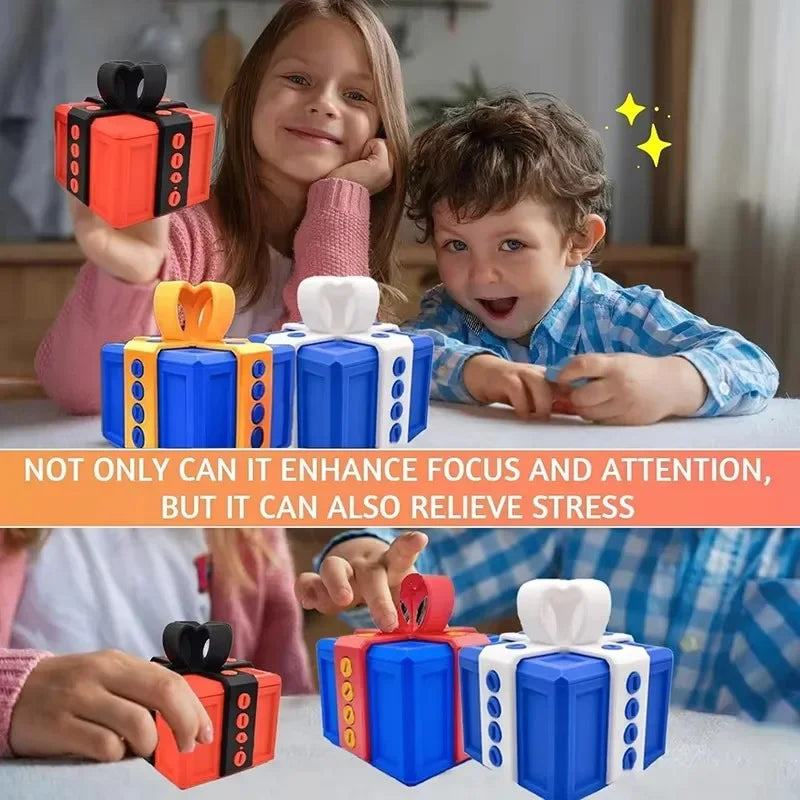 Annoying Gift Box with Screws Large Annoying Gift Boxes Prank Screw Box 3D Printed Figurines & Miniatures Card Container Gift