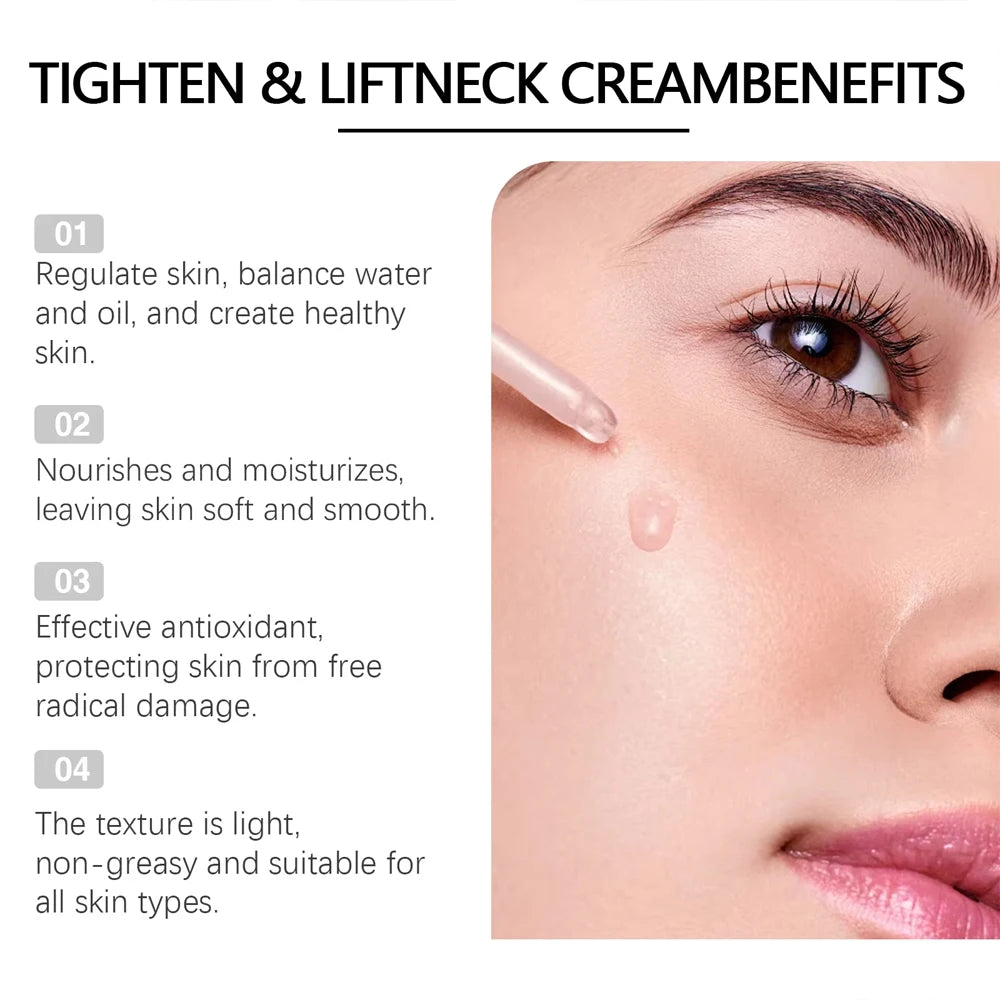 Lactic Acid Shrink Pores Serum Fast Large Pores Removal Firming Skin Essence Firming Smoothing Nourishing Repair Face Skin Care