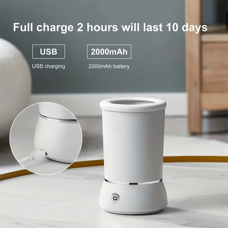 LAMGOOL Pet Feet Washer Electrical Pet Paw Cleaner Automatic Pet Foot Cleaning Cup Portable Quick Low Noise Dog Cat Paw Cleaner