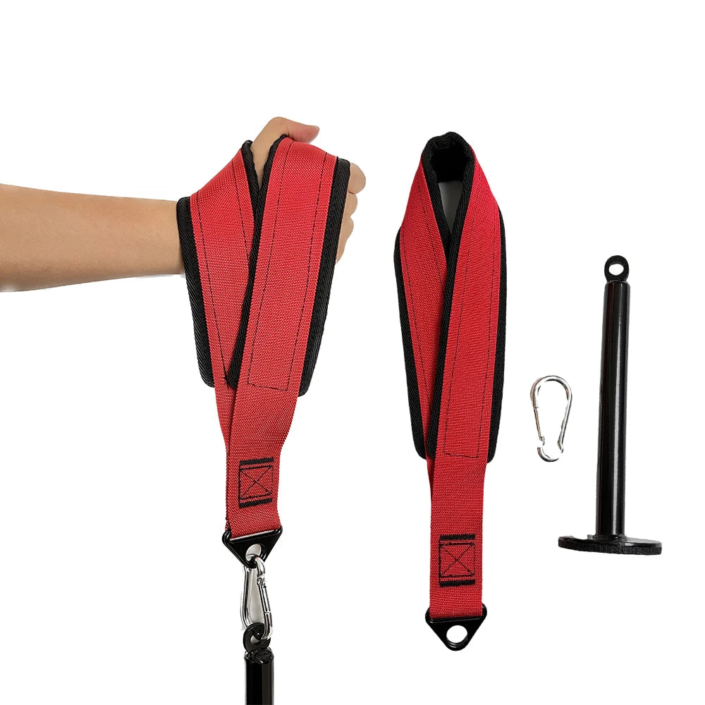 Arm Wrestling Training Strap with Comfortable Polar Fleece Lining Hand Arm Finger Forearm Exerciser Strengthener Equipment