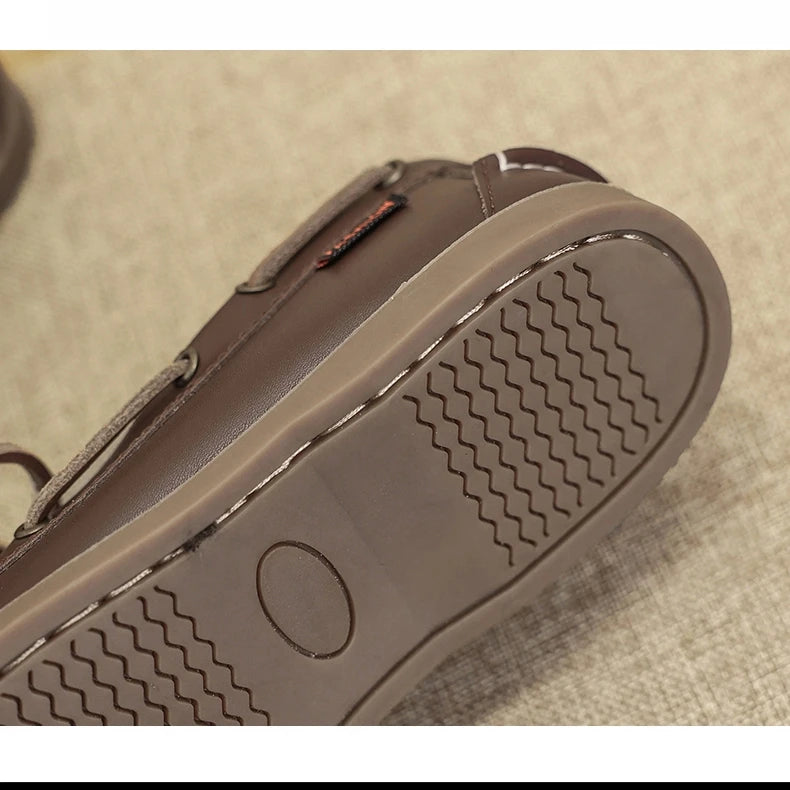 Men Loafer Shoes High Quality Handmade Wear-Resistant Genuine Leather Casual Shoes Business Luxury Dress Designer Shoes Driving