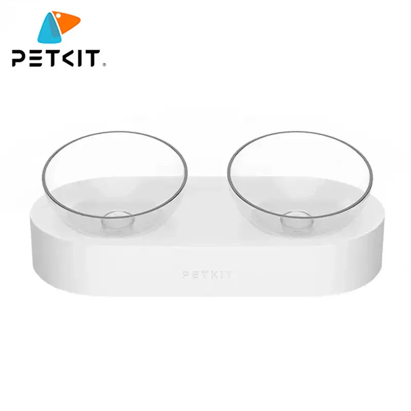 PETKIT Stainless Steel Pet Adjustable Feeding Bowl Double Feeder Bowls Water Cup Cat dog Drinking Bowls for pets feeding