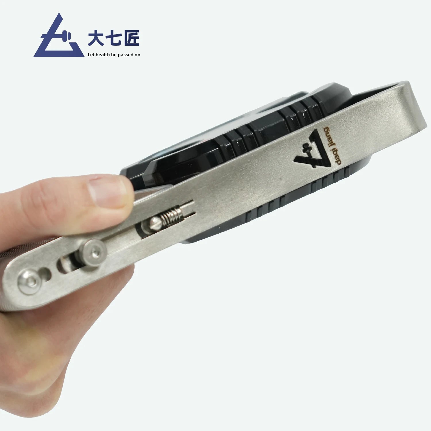 Daqi Spring Gripper Digital Display Grip Meter Flexion Finger Muscle Training/Special Strength Data Test Belt Digital Display