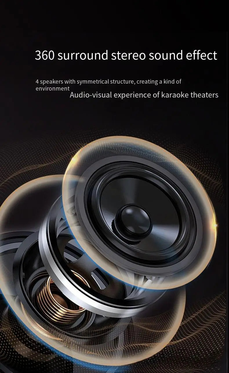 2025 New LP90 Pro Bluetooth Speaker: Upgraded Outdoor Portable Sound w/ Aura Glass Design (Prime Day Sale!)