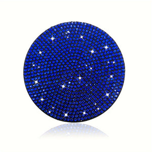 1pc Bling Car Cup Holder Coaster, 2.75 Inch Anti-Slip Shockproof, Full Rhinestone Design, Universal Fit Most Cars
