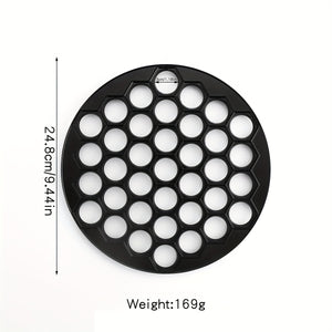 37 Holes Silvery Wonton Mold
