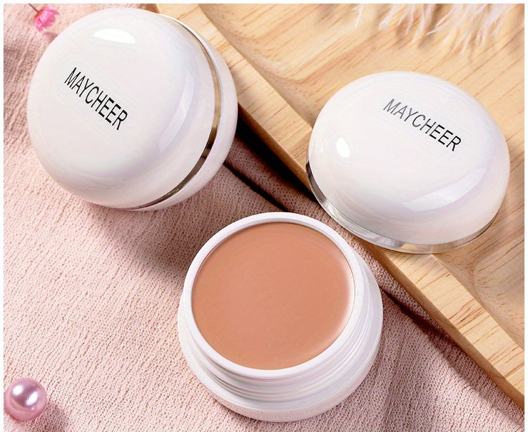 2 Tone High Coverage Concealer Cream, Concealer For Dark Circles Acne Marks Spot Freckles Blemishes, Long Wear Waterproof Liquid Foundation Cream Contain Plant Squalane
