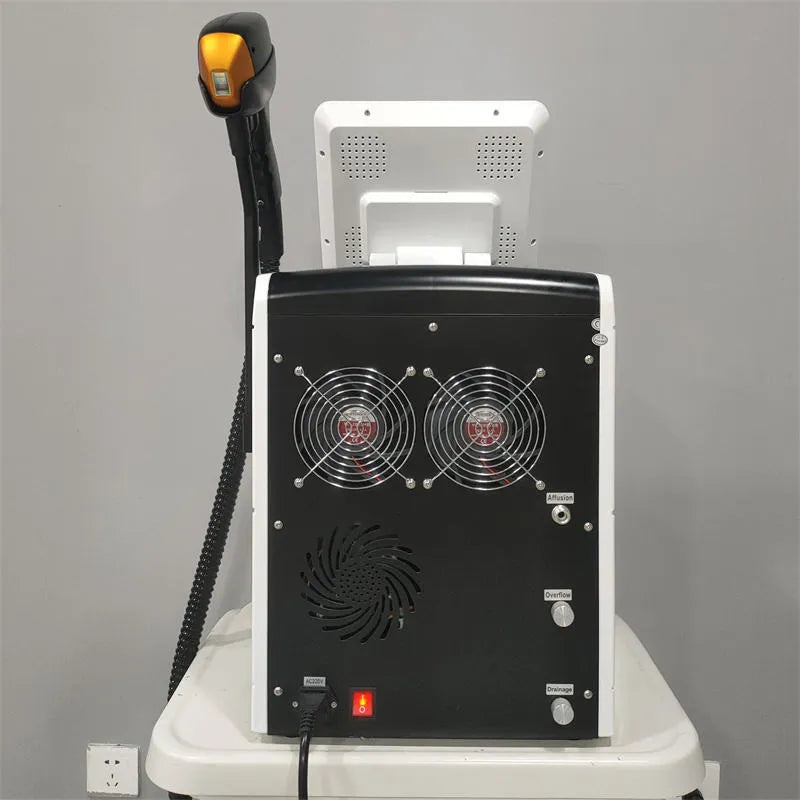 2025 Best Depilator New Ice Platinum Cooling System Skin Care 808nm Diode Laser Hair Removal Machine 3-Wavelength