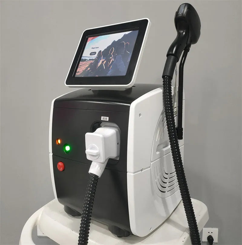 2025 Best Depilator New Ice Platinum Cooling System Skin Care 808nm Diode Laser Hair Removal Machine 3-Wavelength