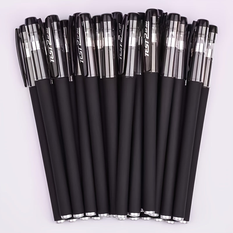 10-Piece Gel Pen Set - Perfect For Students, Exams, Office & School - Red, Black, Water & Carbon Pens! - For Students & Office Workers - Everyday Writing & Note-Taking - Great Gift for Back to School & Graduation