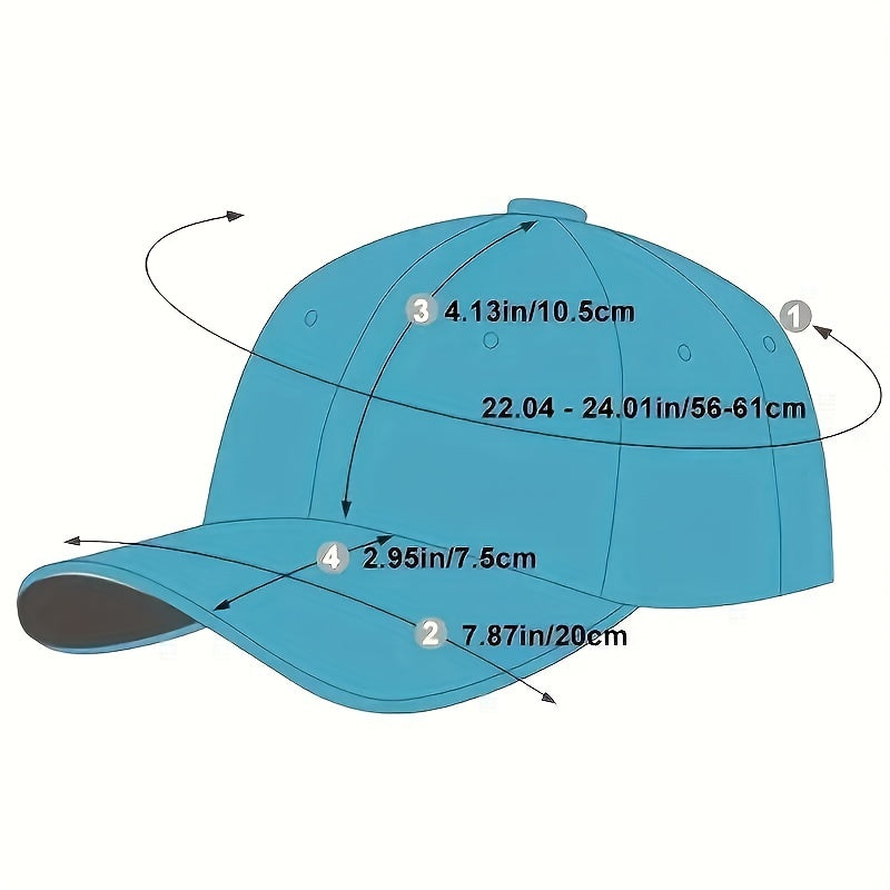 1pc Pentagram Breathable Baseball Cap Mesh Cap