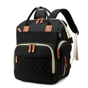 [Diaper Bag Backpack] Lamroro Diaper Bag Backpack, Bags for Boys Girls, Diaper Backpack Bag with a changing station, Multifunction Large Travel Back Pack, Registry Search, Essential Gifts