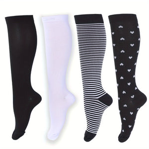 4 Pairs Stocking Compression Socks For Men