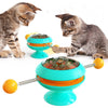 Rotatable Cat Toys Supplies With Catnip Interactive Training Toys For Cats Kitten Cat Accessories Pet Products - You Offer
