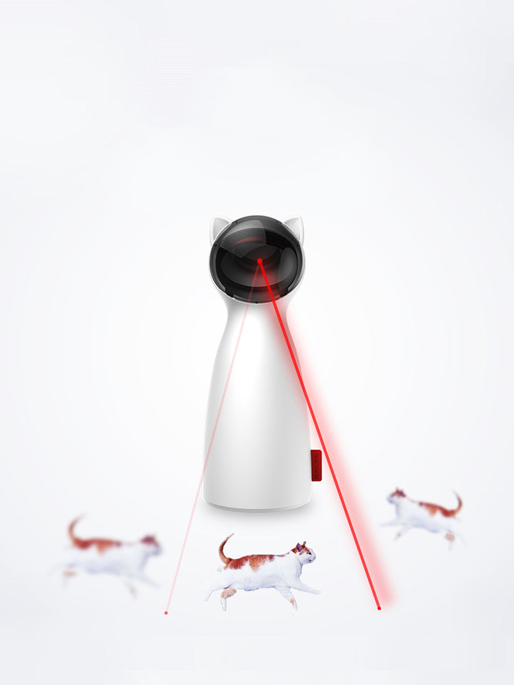 AUTOMATIC INTERACTIVE LED LASER SMART TEASING PET - You Offer