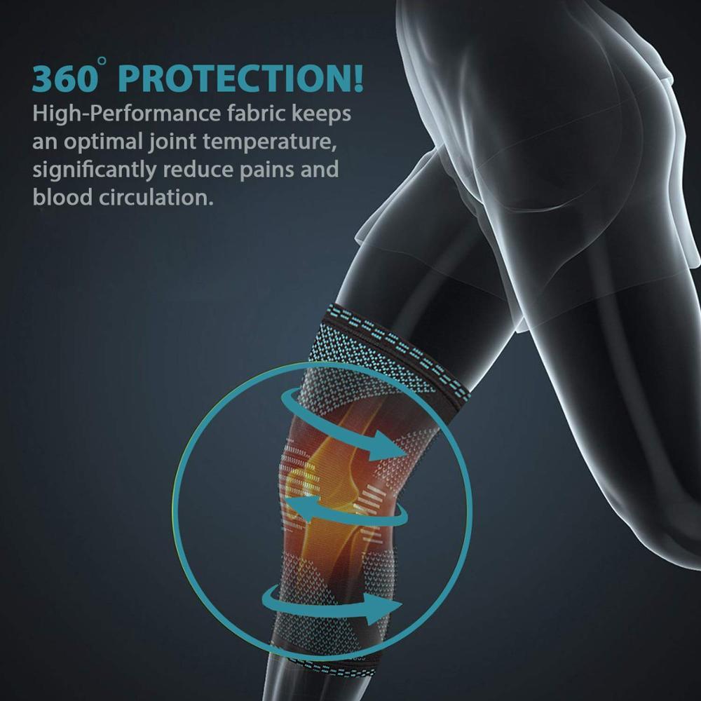 Sports Knee Pads Knitted Sports Knee Pads - You Offer