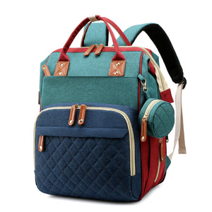 [Diaper Bag Backpack] Lamroro Diaper Bag Backpack, Bags for Boys Girls, Diaper Backpack Bag with a changing station, Multifunction Large Travel Back Pack, Registry Search, Essential Gifts