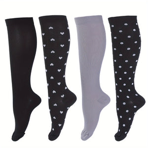 4 Pairs Stocking Compression Socks For Men