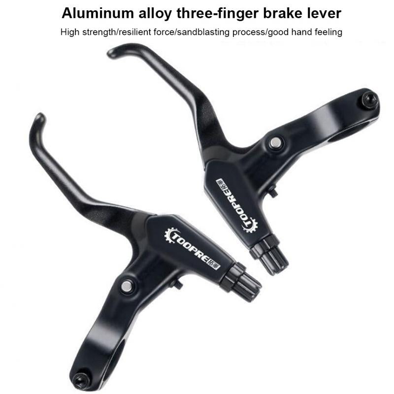 Ultra Light Mountain Bike Brake Handle - V Brake/Disc Brake, Aluminum Alloy Hydraulic Disc Brake for Smooth Stopping Power