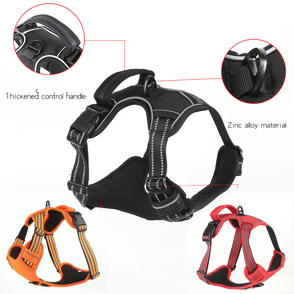 Dog Harness No Pull Breathable Reflective Pet Harness Vest - You Offer
