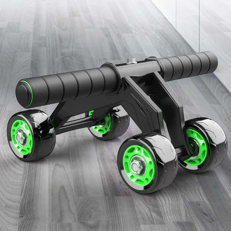 4 wheel abdominal wheel Fitness Roller - You Offer