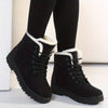 Women'S Winter Boots - Slip-Resistant PU Sole, Lace-Up Closure, Cushioned Insole - Cold Weather Boots for Everyday & Formal Outfits - Extended Sizes Up to US Women'S 44 (EU 43) - Boots for Winter Adventures, Y Terrain Footwea