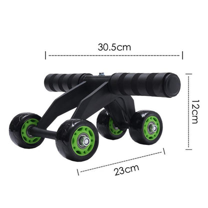 4 wheel abdominal wheel Fitness Roller - You Offer