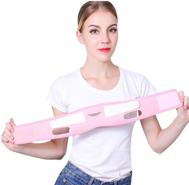 Face Slim V-Line Lift Up Mask Cheek Chin Neck Slimming Thin Belt Strap Beauty Delicate Facial Thin Face Mask Slimming Bandage - You Offer