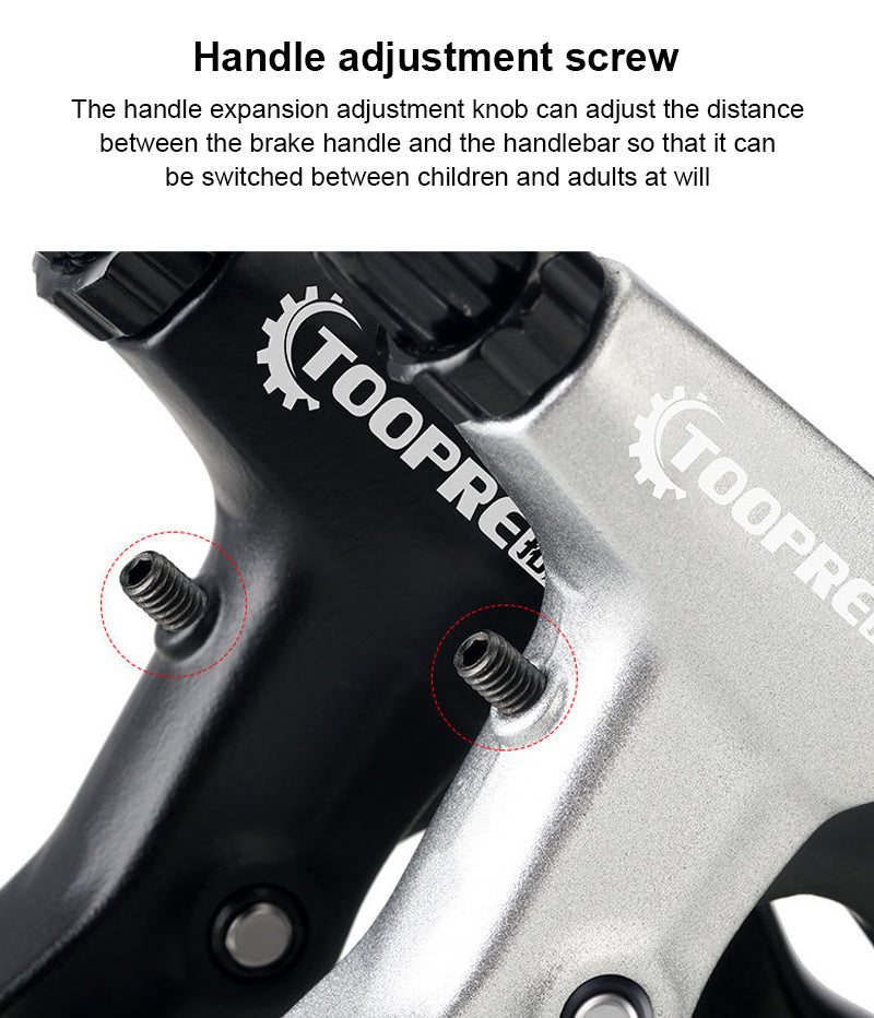 Ultra Light Mountain Bike Brake Handle - V Brake/Disc Brake, Aluminum Alloy Hydraulic Disc Brake for Smooth Stopping Power