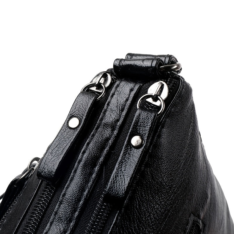 Fashionable Floral Print Crossbody Bag - Adjustable Strap, Zipper Closure, Foldable, Polyester Lining, Messenger Bag for Women - Casual, Stylish, and Practical