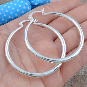 1 Pair Textured Stud Earrings, Hoop Earrings for Women, Quality Jewelry