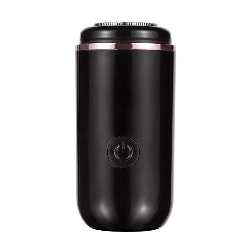 Compact USB-Charged Mini Electric Shaver: One-Touch, Durable Stainless Steel, Floating Head, Long Battery Life, Washable