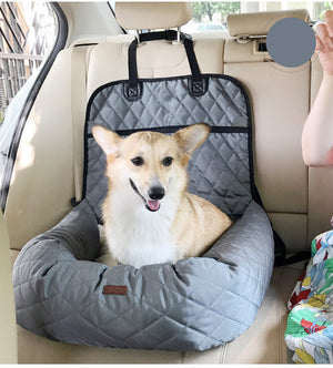 2 In 1 Pet Dog Carrier Folding Car Seat Pad Thickened Multi-purpose Pet Bed Dog Car Mattress Pets Supplies - You Offer