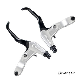 Ultra Light Mountain Bike Brake Handle - V Brake/Disc Brake, Aluminum Alloy Hydraulic Disc Brake for Smooth Stopping Power