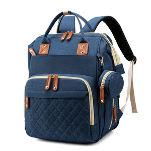 [Diaper Bag Backpack] Lamroro Diaper Bag Backpack, Bags for Boys Girls, Diaper Backpack Bag with a changing station, Multifunction Large Travel Back Pack, Registry Search, Essential Gifts