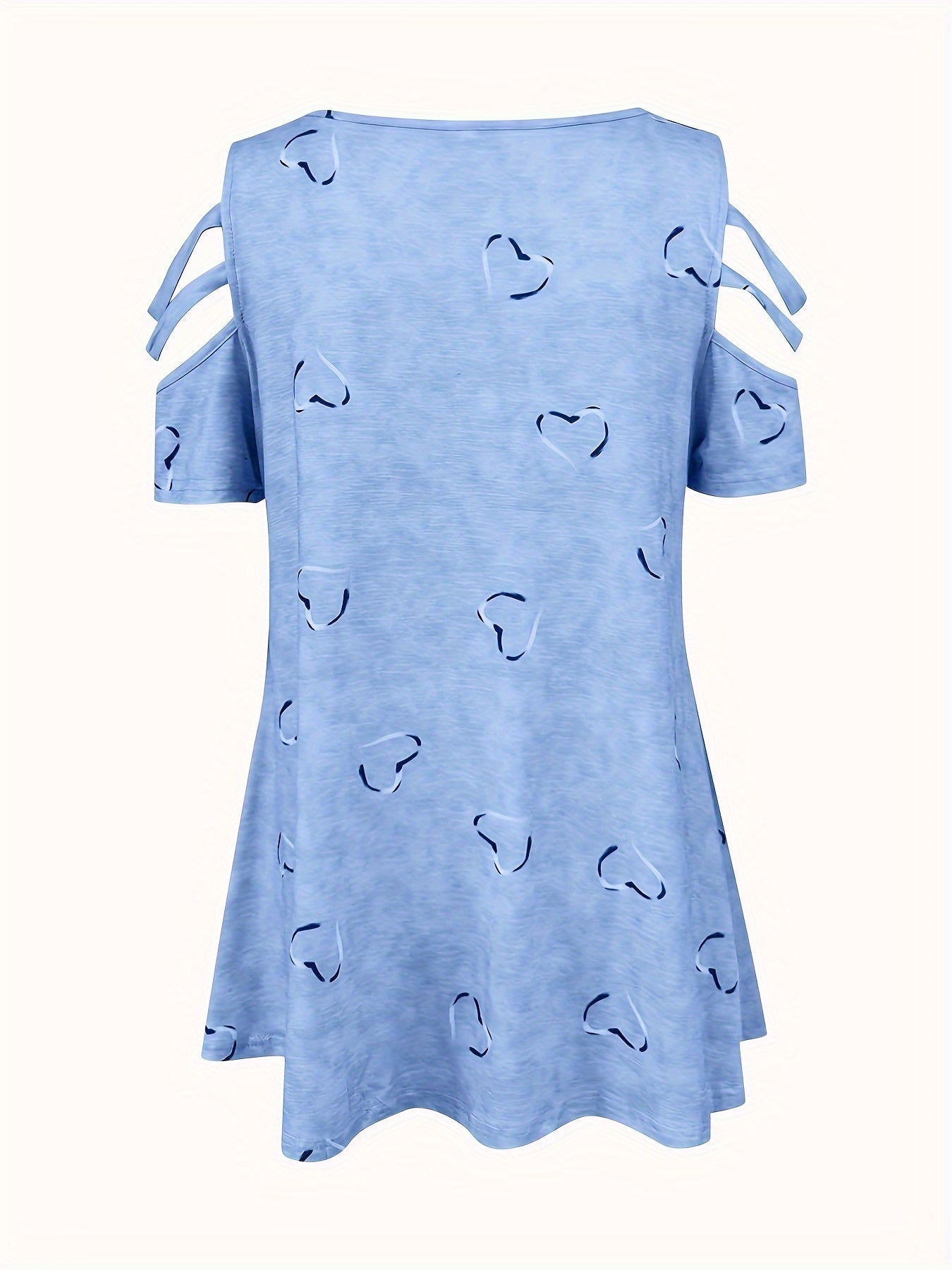 2021 Women's V-Neck Zipper Printed T-Shirt - Soft, Casual, Loose Fit for Daily Wear