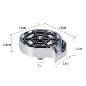 Bar Counter Cup Washer Sink High-pressure Spray Automatic Faucet Coffee Pitcher Wash Cup Tool Kitchen - You Offer