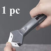1/2 Piece Five in One Sealant Removal Tool Black, Easy To Grip, Durable Tool, Suitable for Bathroom, Kitchen Floor, Windows