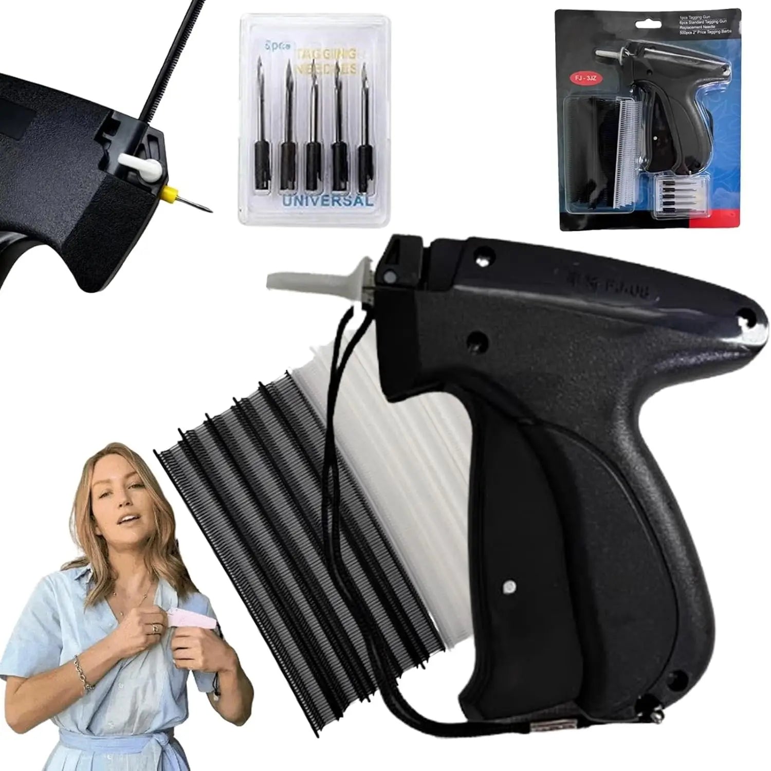 Quick Clothing Fixer,Clothing Fixer Micro Stitch Gun Fine Stitch Tagging Gun For Clothing Mini Stitch Gun Sewing Quilting Hemmin - You Offer
