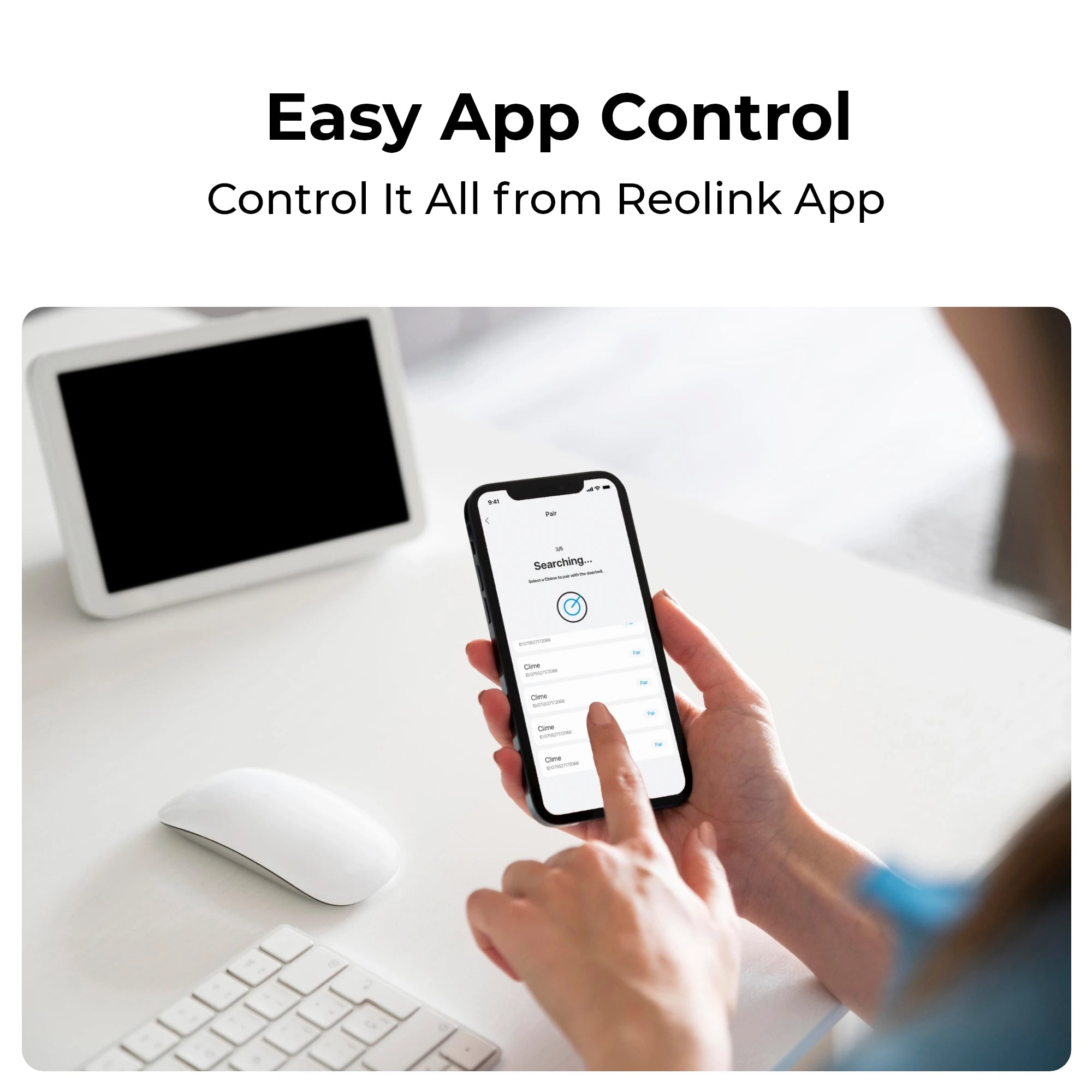 Reolink Chime Best Companion for Reolink Video Doorbell, Plug-in Solution Remote Control, Adjustable Ringtones, Volumes, Lights - You Offer