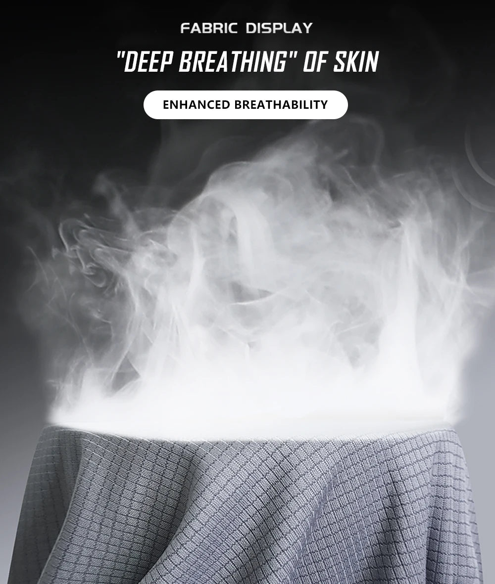 Summer Ice Silk Long Sleeve T-Shirt Men 2025-26 New Quick Dry Breathable Air Conditioning Outdoor Sun Protection Running Outer Wear