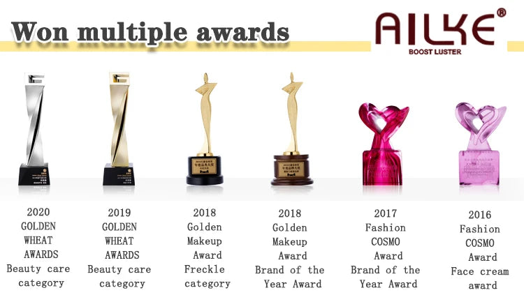 AILKE Whitening Kojic Acid Facial Cleanser, with Amino Acid, Anti-Aging, Wrinkles, Moisturizing, Smooth Skin, For All Skin Types