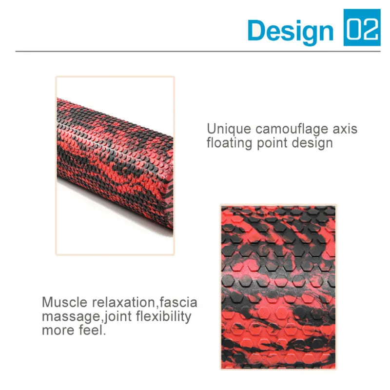 YECOKISO 60/45/30cm Yoga Column Yoga Block Pilates Eva Foam Roller Massage Roller Muscle Tissue Fitness Gym Yoga Pilates Sports