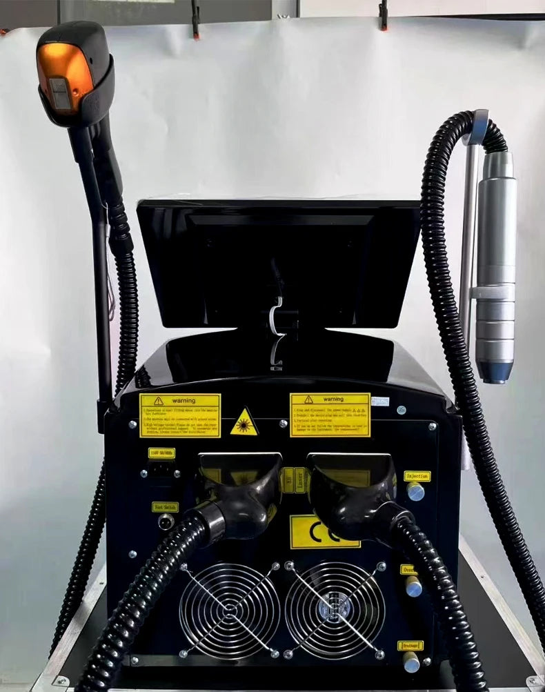 808 Diode Laser Hair Removal Machine: 2025 4-Wave, Painless, Permanent, Portable 4000W Device -  Soprano Titanium.
